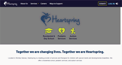Desktop Screenshot of heartspring.org